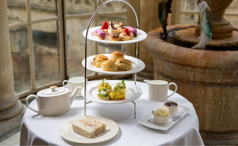 Afternoon tea at The Pump Room Restaurant